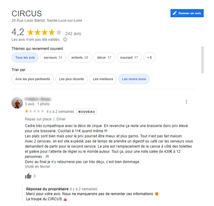 Avis clients négatifs 6 exemples de réponses